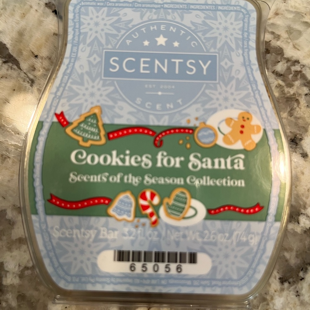 Scentsy Cookies for Santa Wax Bar